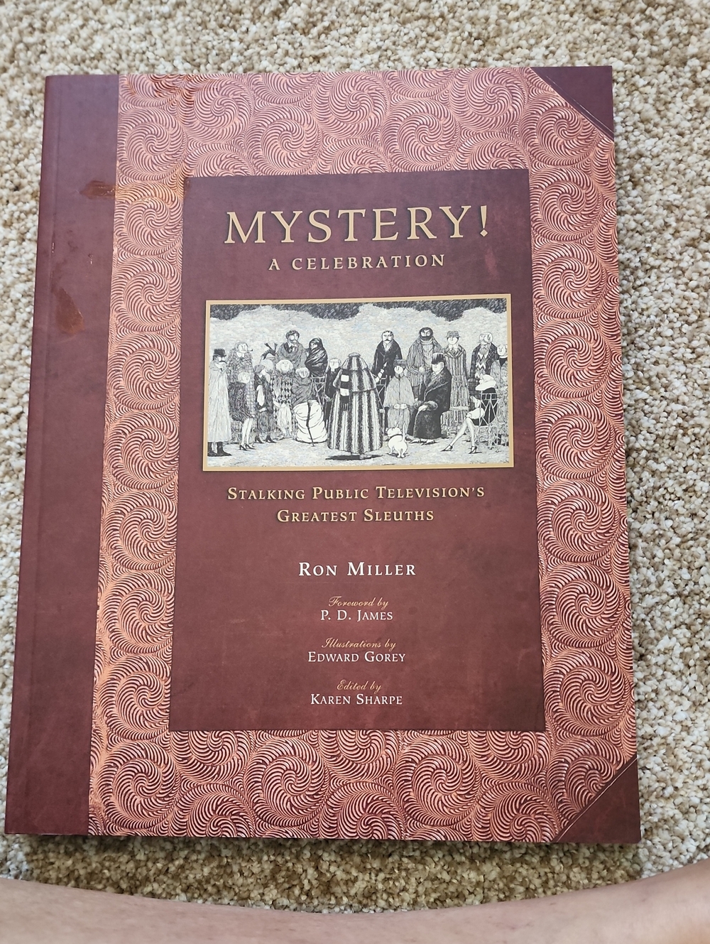 Mystery! A Celebration by Ron Miller - Red Brown cover paperback